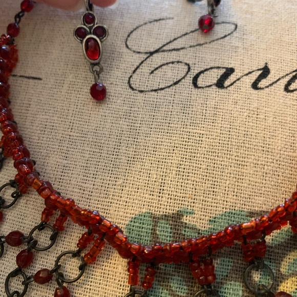 💰3 for 15💰 Necklace & earrings set - Picture 6 of 8